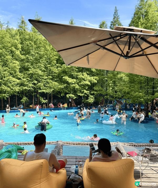 近期我最愛嘅森林水樂園！🌳 就喺湖州嘅「布布熊生態農場」，杭...
