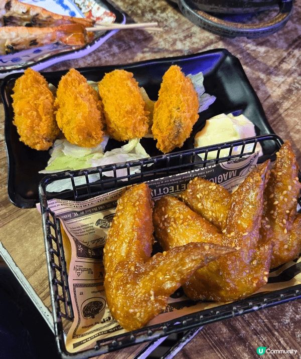 估唔到元朗都搵到宵夜串燒店，營業至2點，仲有特價既食🤭