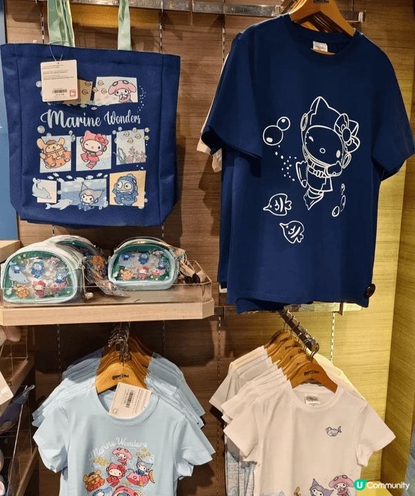 海洋公園今次有Sanrio ,吸引我再一次入去購物，細細個已...