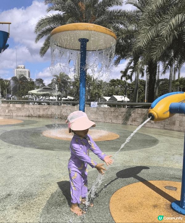 海珠兒童公園玩水區終于開喇！今個月頭啖湯，九點半玩到十點半，...