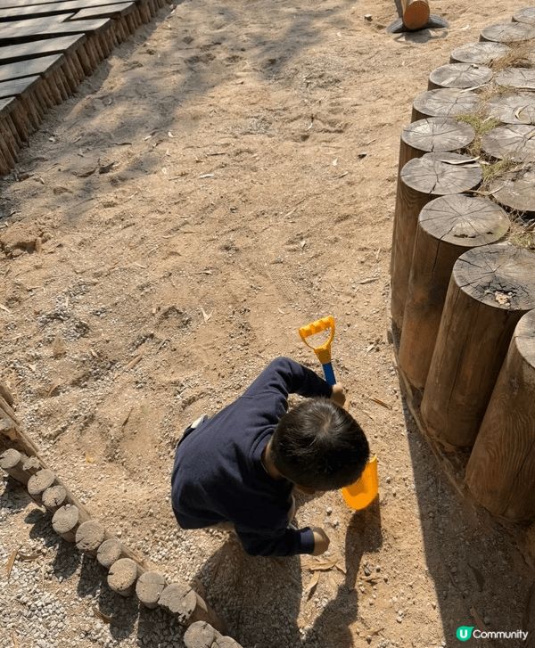 深圳零碳公園真係寶藏地黎！🌳 大草地、沙池、玩水區齊晒，外賣...