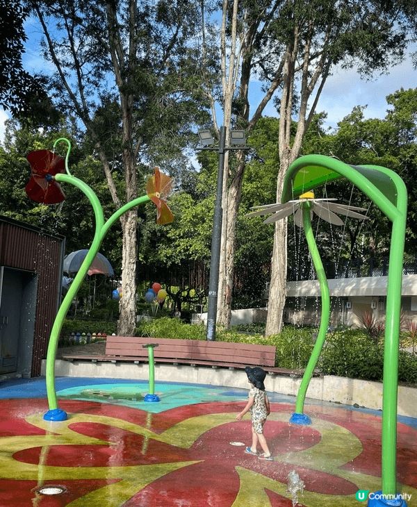早幾日熱到溶，帶孫仔去屯門公園玩水，佢一見到噴水池就雙眼發光...