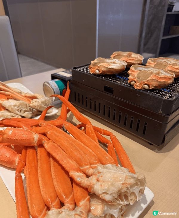上野御徒町站附近嘅「かに村上野本店」，門口大大個招牌，一眼就...