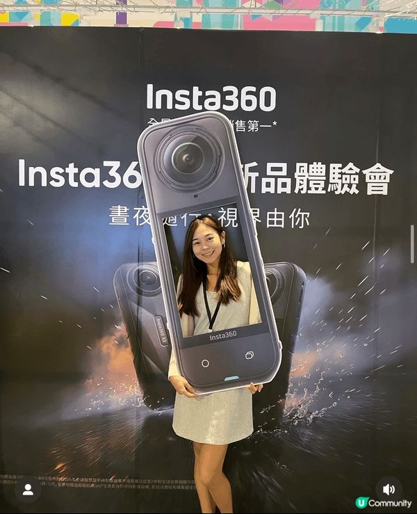 👀感受咗新一代全景相機 Insta360 X5 係幾正嘅🤩✨...