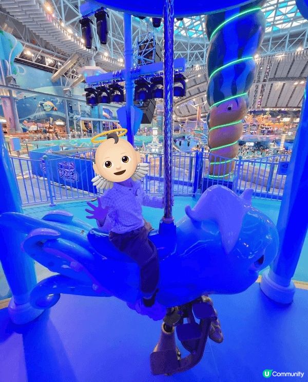 珠海長隆宇宙飛船樂園，又有表演睇，又要機動遊戲玩，一家大細玩...