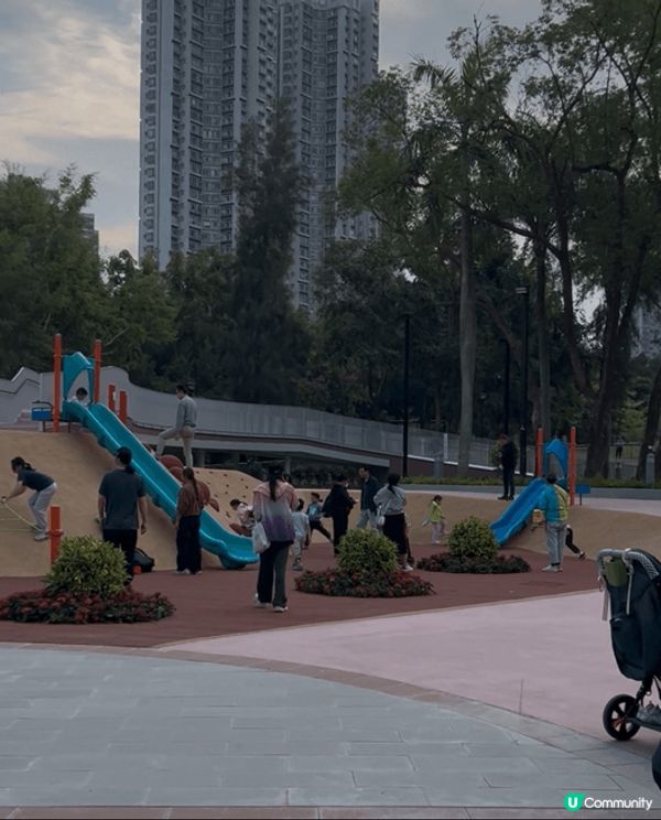 這是天水圍置富嘉湖和頌富T town新開放的公園，環境優美，...