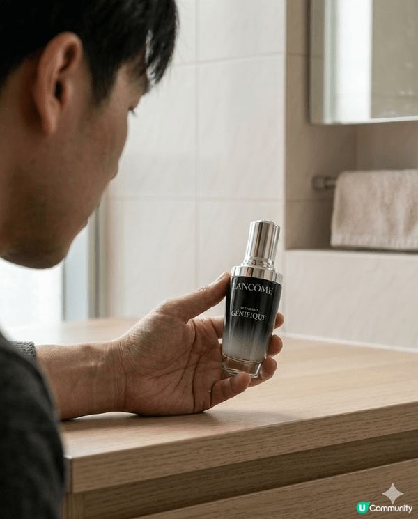 我最近超愛 Lancome 小黑瓶肌底液！雖然係男士，但我都...