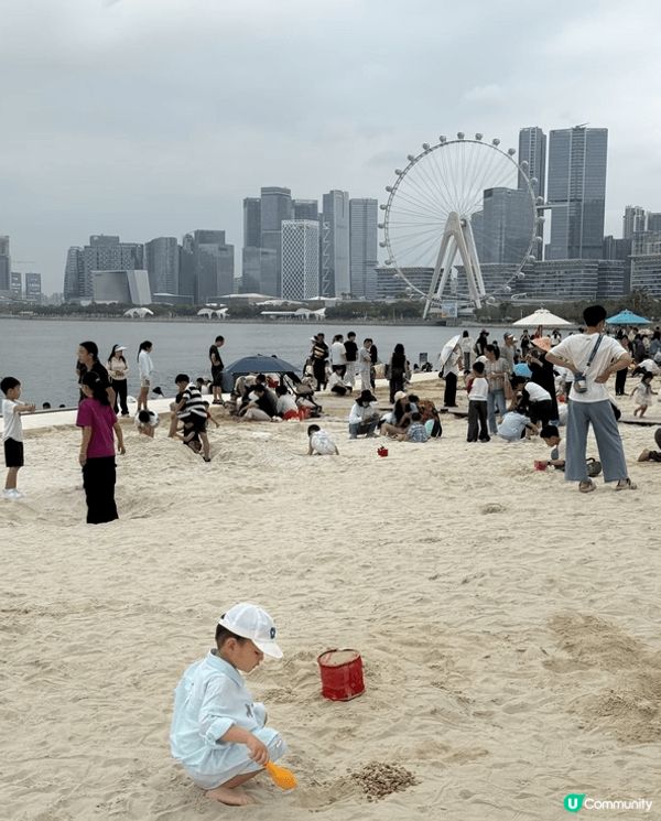 深圳真係好誇張架，連免費公園都咁卷🤣！😱前海石公園地鐵直達，...