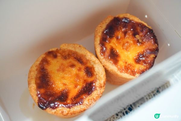 【新鮮出爐香噴噴的布甸撻】