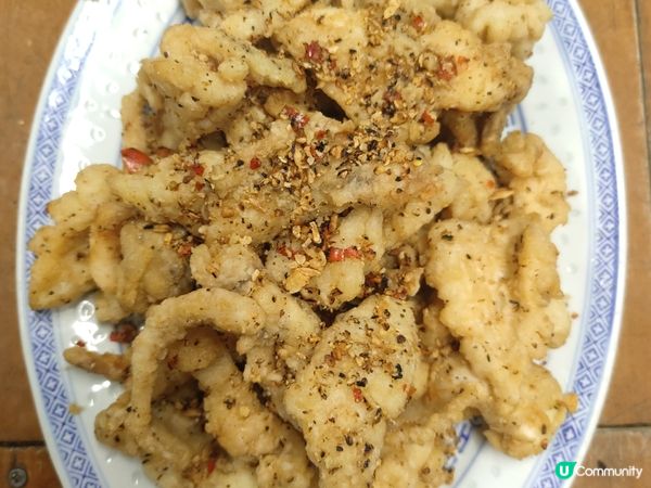 星洲炒米&椒鹽鮮魷😋😋😋