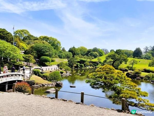 綠色小庭園~『水前寺成趣園』 走走也不錯