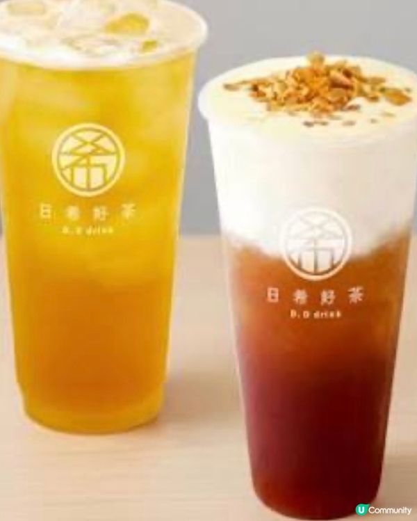 木梨花冷綠🍵✨ 晨曦紅奶蓋☕️😋