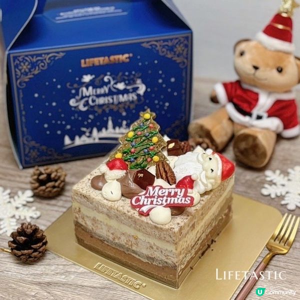 聖誕朱古力核桃蛋糕！低糖之選！🎄