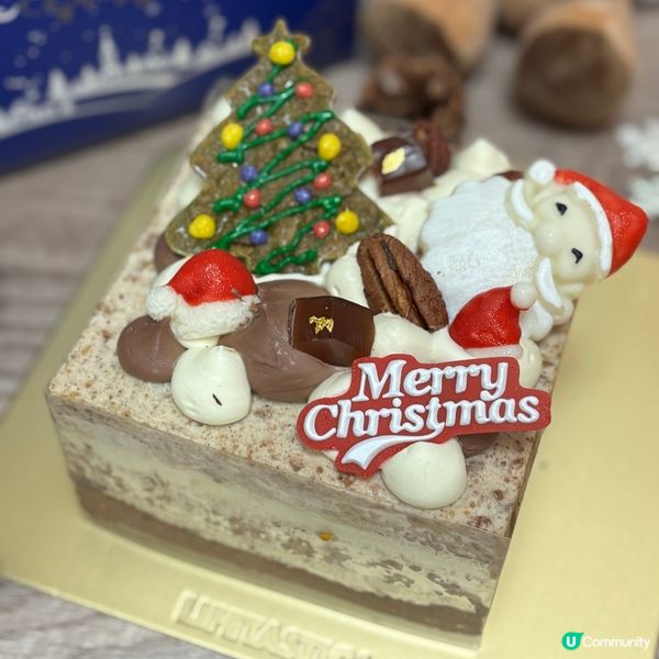 聖誕朱古力核桃蛋糕！低糖之選！🎄