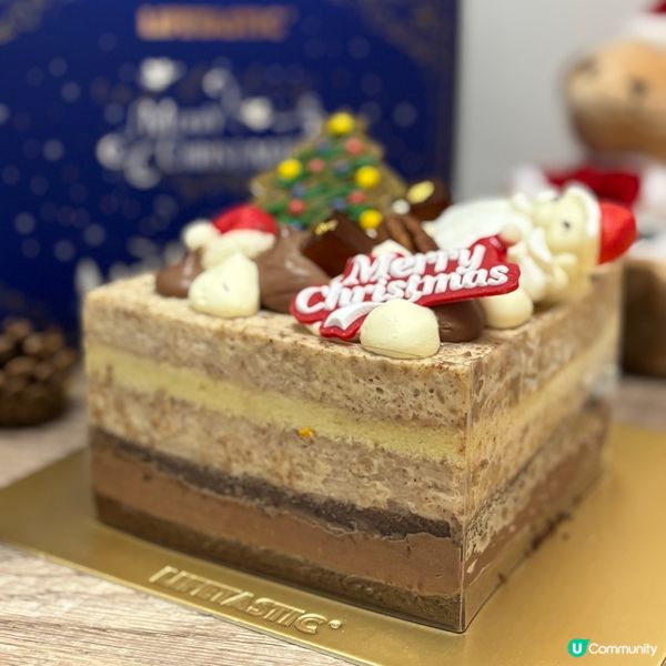 聖誕朱古力核桃蛋糕！低糖之選！🎄