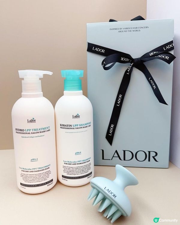 電漂染人士恩物 ♥ 養出韓系水光髮！►LADOR LPP角蛋白護髮系列