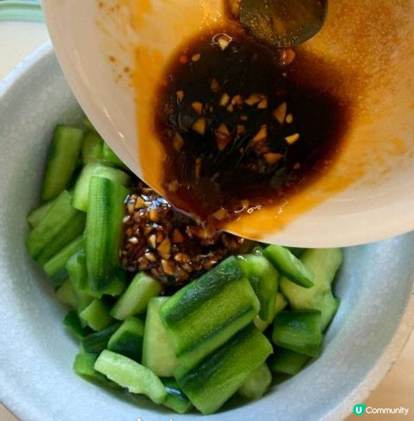 涼拌青瓜、黑木耳、海帶絲❤️自家製