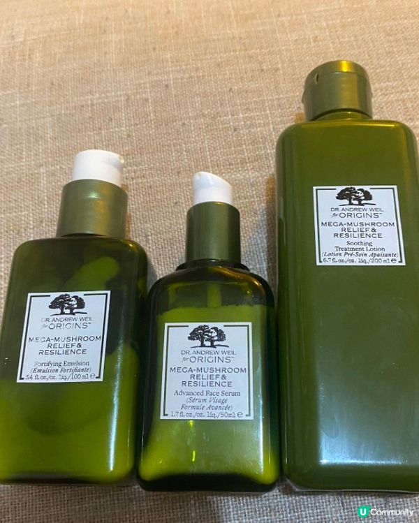 🔅Ｏrigins🔅靈芝菇菌三寶用後感🍄✨鎮靜皮膚好幫手