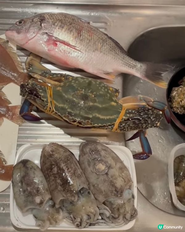 （九州）伊崎漁港夕市買海鮮🐙🦀🦐🦑