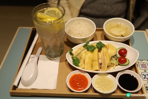 香港美食攻略 Chatterbox Express 文華海南雞飯 去骨海南雞 新加坡肉骨茶麵線 咸蛋黃雞翼 黑醬油蘿蔔糕 Chatterbox CAFE K11 Musea 黃藍 消費券優惠 黃藍