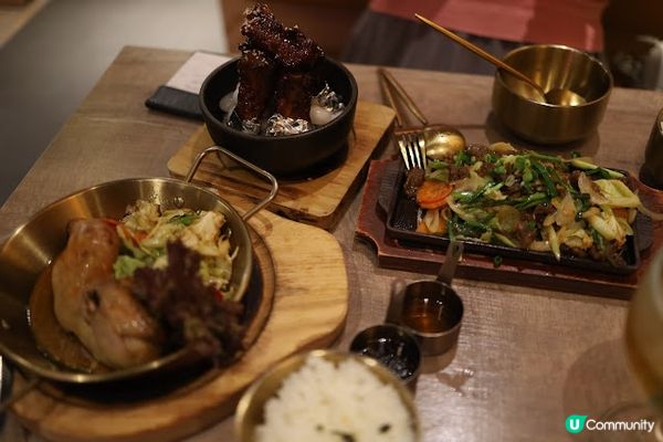 2023美食攻略 韓閣 Korean Loft Café 黃大仙 炸雞 部隊鍋 滷豬腳豬手 韓國菜