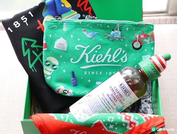 Kiehl's金盞花爽膚水X浪漫雪花∥節日新裝登場