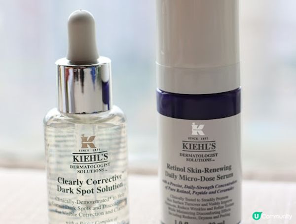 早C晚A雙精華精準修護肌膚∥Kiehl’s皇牌淡紋去斑組合 C + A