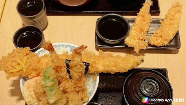 來自🇯🇵日本東京嘅過江龍，天丼和烏冬都好食！😋