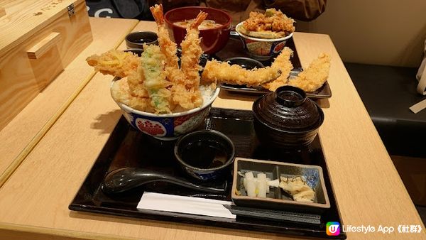 來自🇯🇵日本東京嘅過江龍，天丼和烏冬都好食！😋