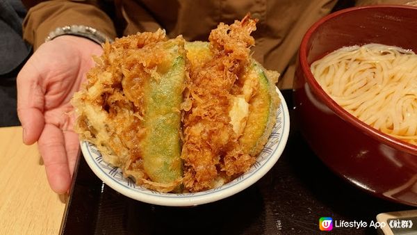 來自🇯🇵日本東京嘅過江龍，天丼和烏冬都好食！😋