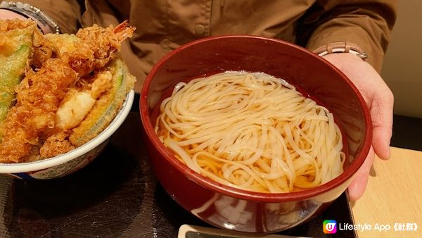 來自🇯🇵日本東京嘅過江龍，天丼和烏冬都好食！😋