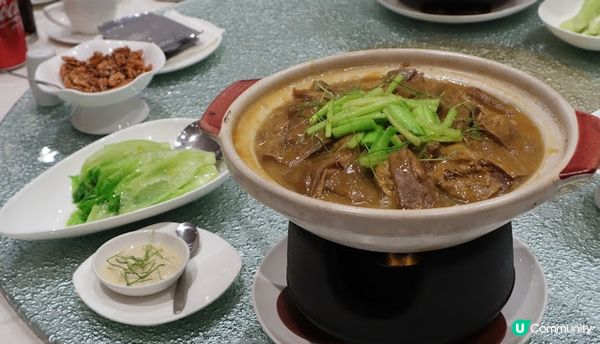 秋冬滋補菜。將軍澳紫粵軒