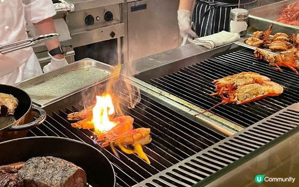 「龍蝦三寶」。燒烤美饌。尖沙咀Hyatt咖啡廳