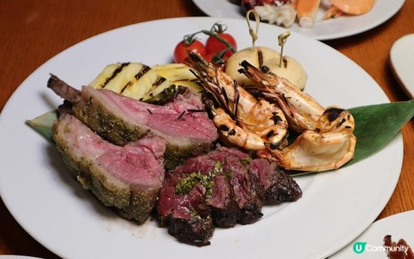 「龍蝦三寶」。燒烤美饌。尖沙咀Hyatt咖啡廳