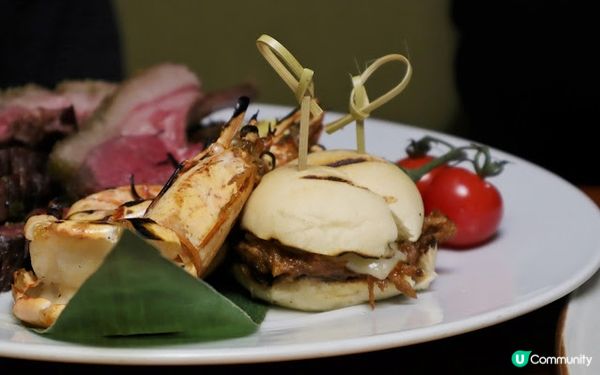 「龍蝦三寶」。燒烤美饌。尖沙咀Hyatt咖啡廳