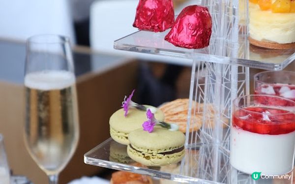 浪漫法國。六道菜下午茶。Hotel ICON x La Maison du Chocolat