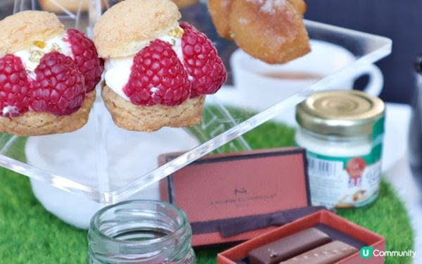 浪漫法國。六道菜下午茶。Hotel ICON x La Maison du Chocolat