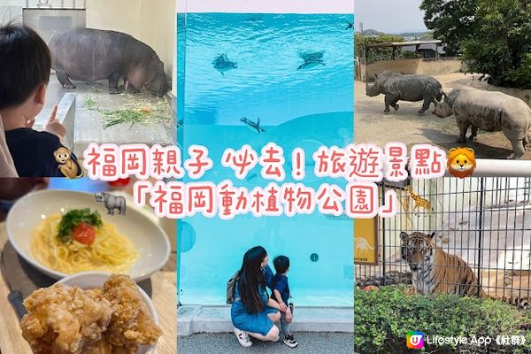 【旅遊】日本北九洲．福岡親子旅遊推薦景點「福岡市動植物園」市區裡的動物園