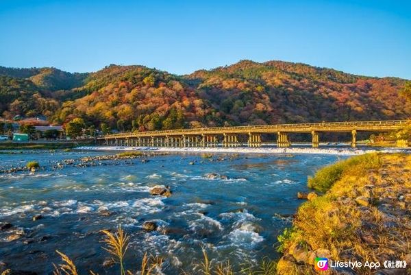 嵯峨野、渡月橋