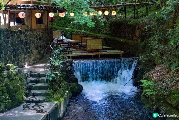 貴船的「川床」