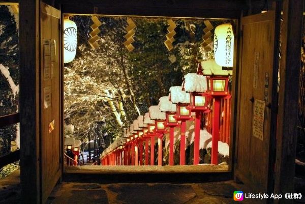 貴船神社・雪