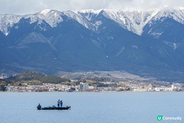 近江八景之一的比良暮雪