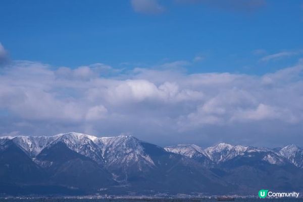 近江八景之一的比良暮雪
