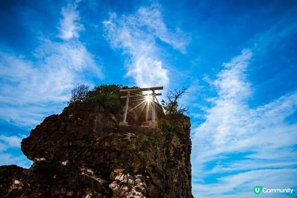 出雲大社西方的稻佐之濱