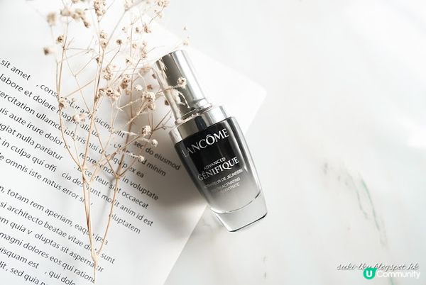 【護膚】♥ 轉季也能讓肌膚嫩滑透亮的法寶 ｜Lancôme Advanced Génifique 小黑瓶 ♥