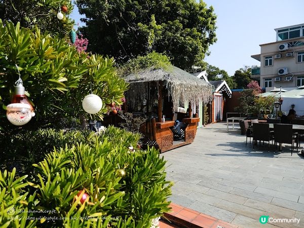【吃下大埔】林村悠閒靚景餐廳。最愛脆豬手 - 荷華庭園景餐廳