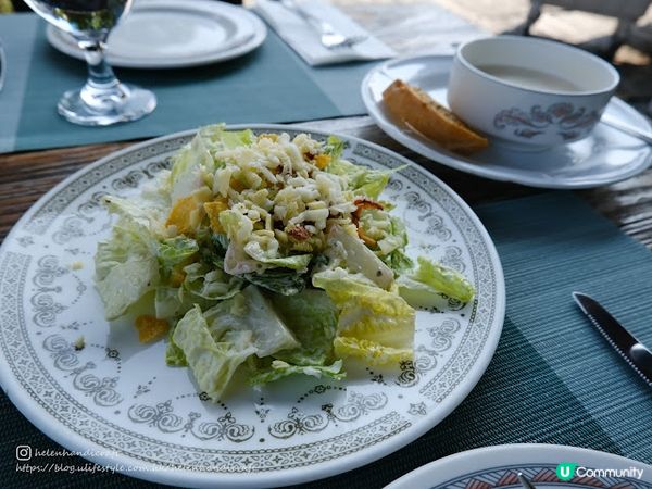 【吃下大埔】林村悠閒靚景餐廳。最愛脆豬手 - 荷華庭園景餐廳