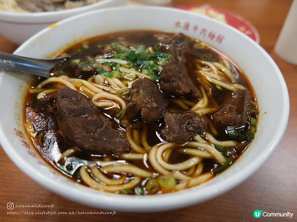 【旅遊台灣】台北唯一最愛紅燒牛肉麵老店 - 永康街牛肉麵