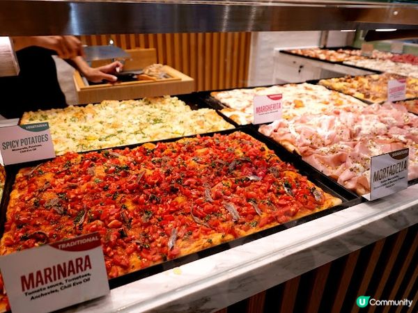 來自羅馬的長方形手切薄餅專門店❖ Alice Pizza