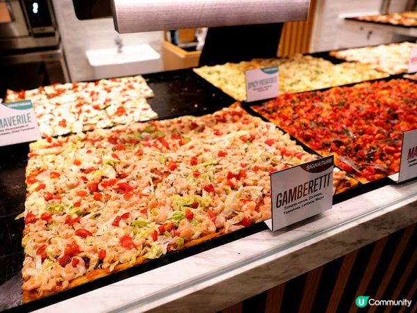 來自羅馬的長方形手切薄餅專門店❖ Alice Pizza